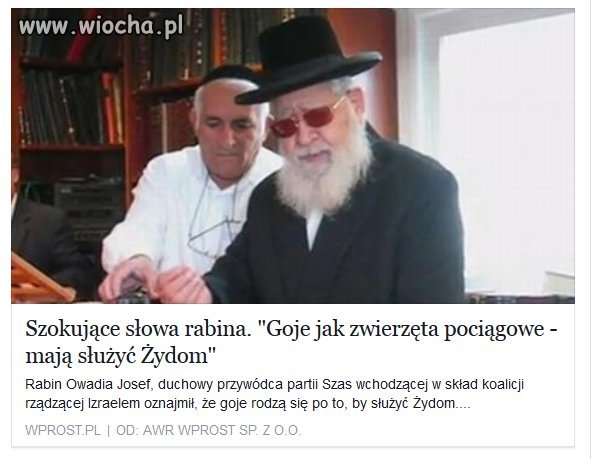 Co na to Goje?