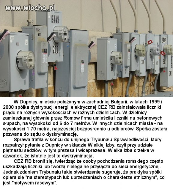 Dyskryminacja rasowa w/g Trybunału Sprawiedliwości