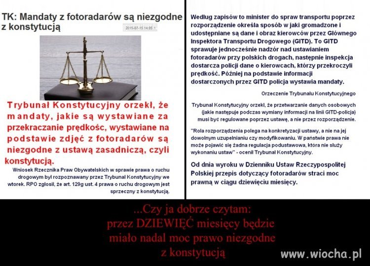 Prawo niezgodne z konstytucją 