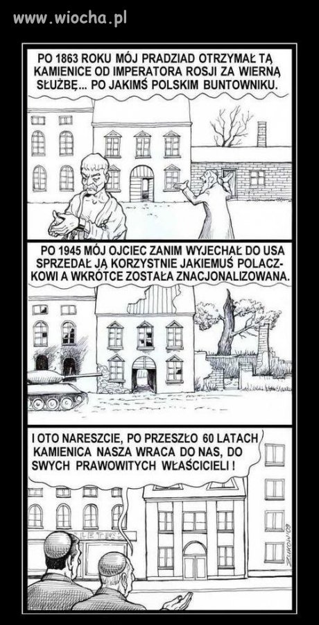 Żydowskie roszczenia, tak je postrzegam.