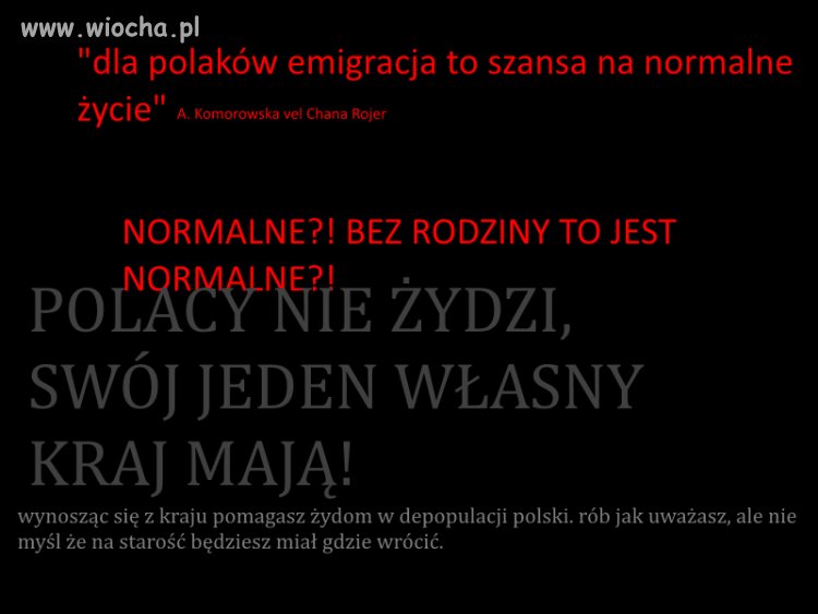 Nie dajcie d*py żydom