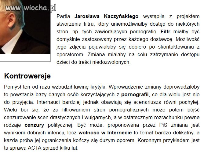 Pierwsze przymiarki do PiSowskiego