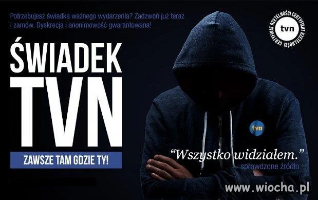 Potrzebujesz świadka.