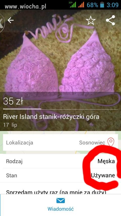 Męski używany gustowny