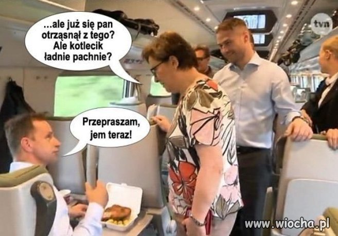 "Pierwsza zasada higieny mówi, że się puka jak..."