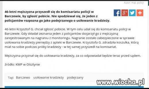 Powinien dostać nagrodę za inteligencję