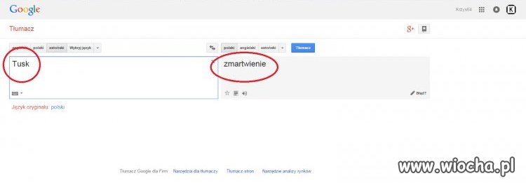 Tłumacz Google nie kłamie!