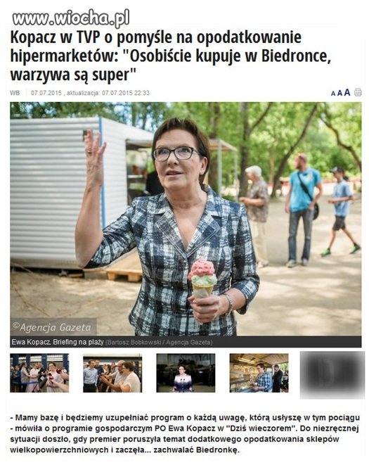 Ewa, premier od reklamy 