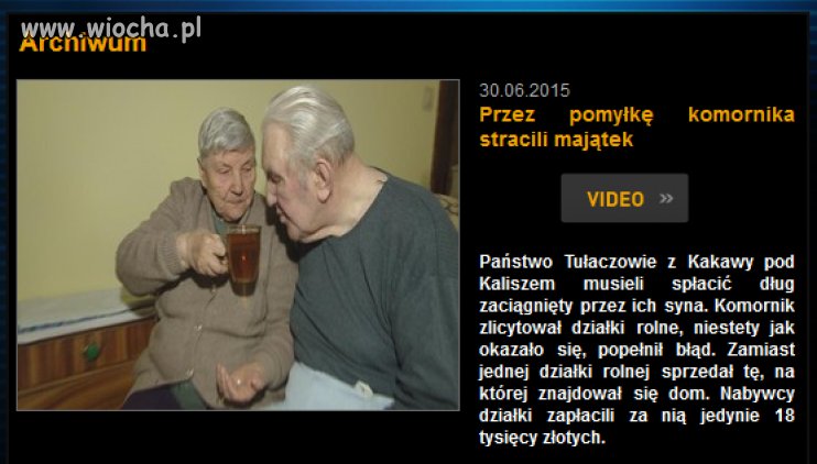 Kolejna urzędnicza pomyłka