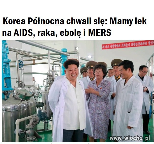 Korea Północna ma lek na AIDS, raka... 