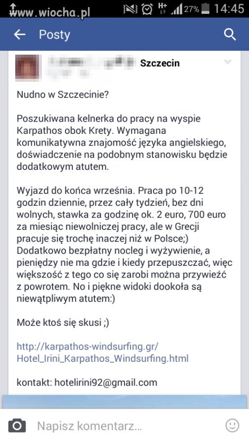 Oferta pracy