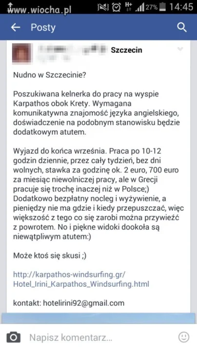 Oferta pracy