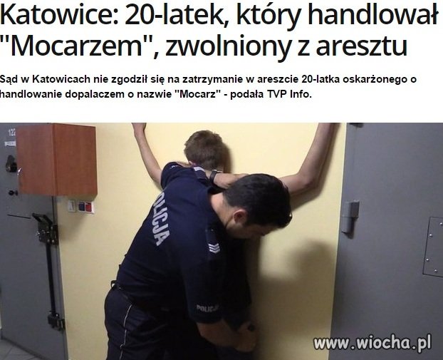 Zwolniony z aresztu...
