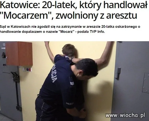 Zwolniony z aresztu...