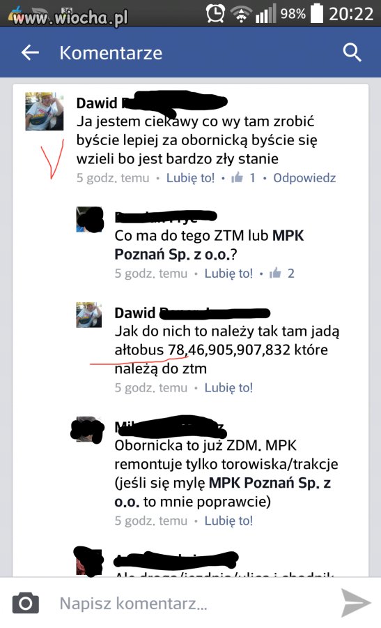 Gimnazjalny analfabeta jeździ wesołym aŁtobusem