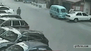 Czyżby na motorku jechali pod prąd ??
