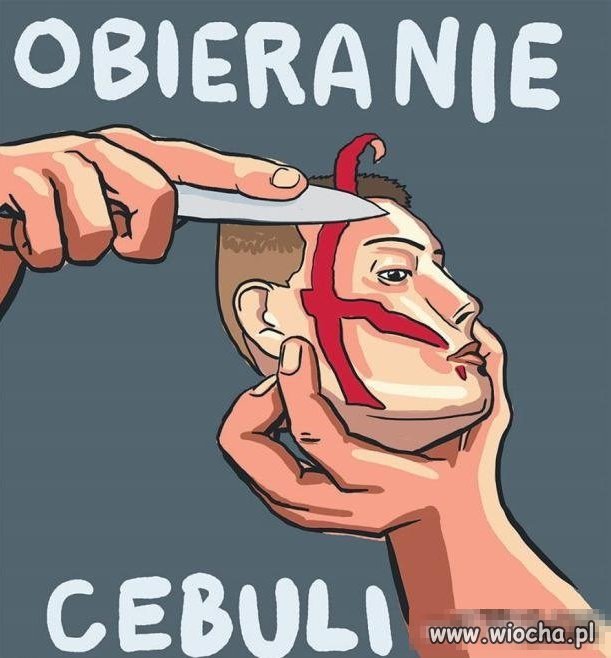 Obieranie cebuli