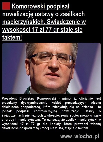 Cieszcie się, Bronek podpisał 