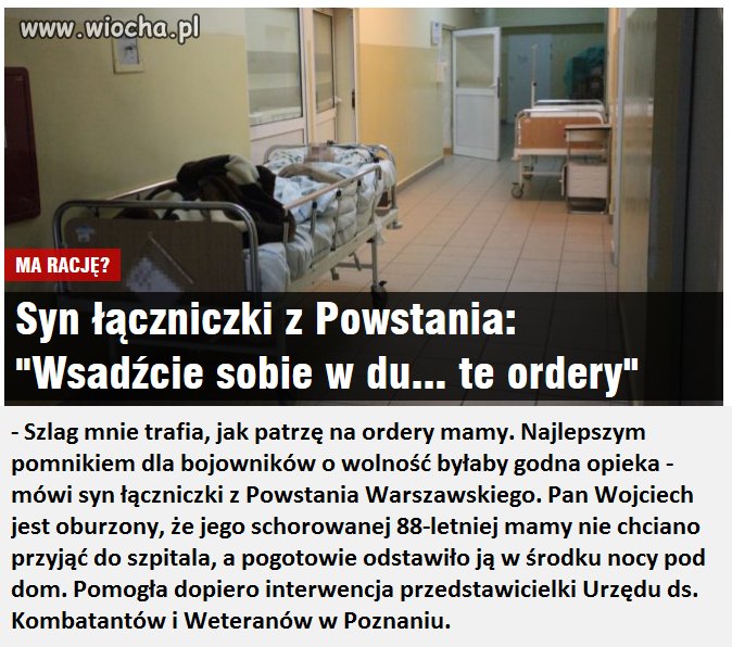 I ma koleś rację
