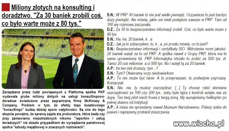 Miliony złotych na doradztwo 