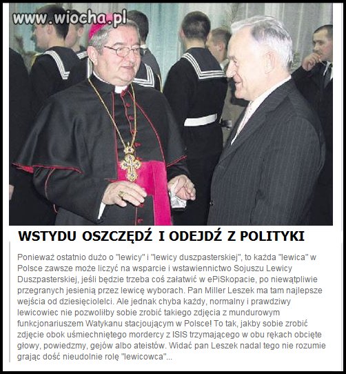 To jest wiocha! Lewica