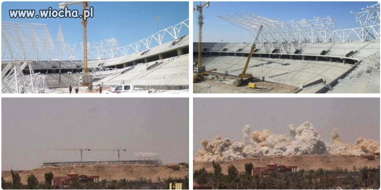 Islamiści wysadzili stadion olimpijski w Ramadi