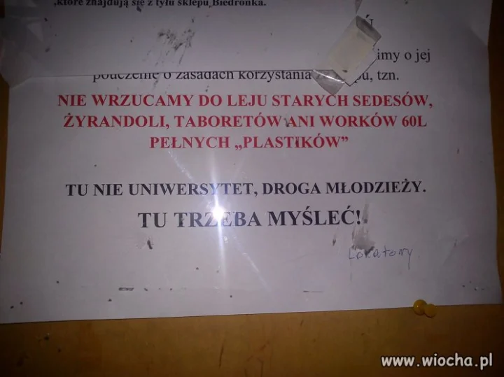 Tu trzeba myśleć!