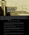 Sikorski płacze w rękaw Lisowi 