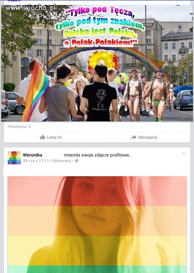 Chyba jej się coś w głowie pop***