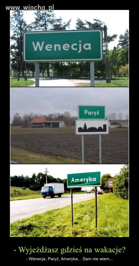 To gdzie ...