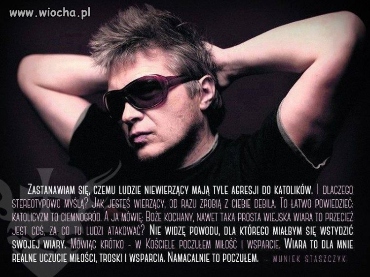 Dobrze Muniek mówi.