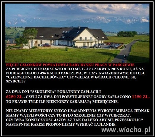 To było szkolenie czy wycieczka? 