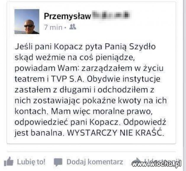 Wystarczy nie kraść