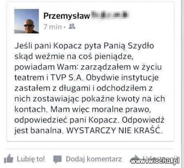 Wystarczy nie kraść