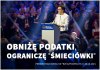 Tusk też mówił, że obniży