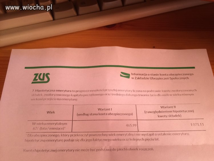 Wymarzona emerytura...