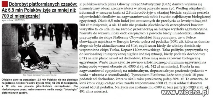 Politycy nie narzekają 