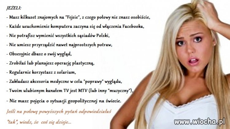 Test na tępego plastika