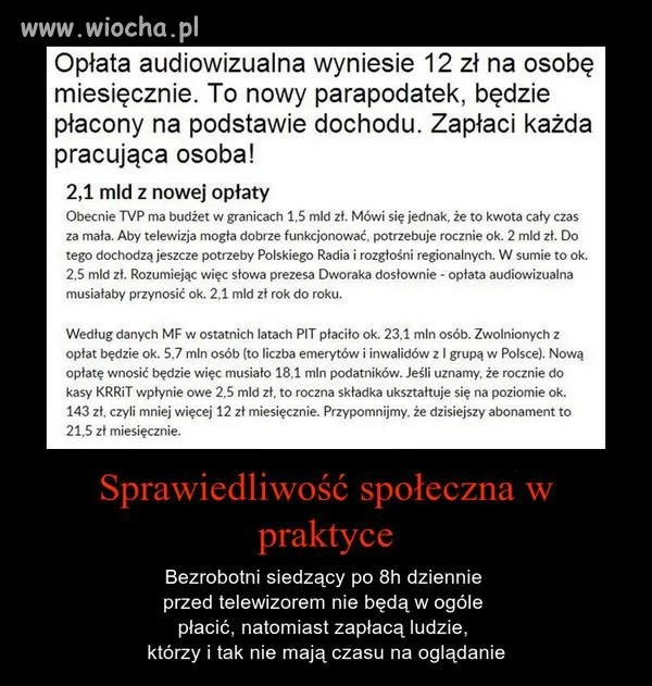 Nie ma to jak być okradanym przez rząd.