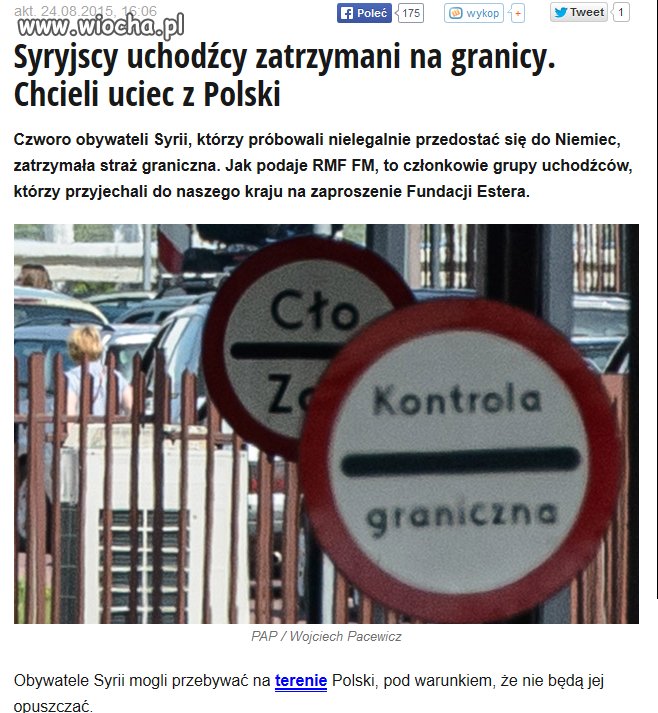 Cygany zwiali stąd już lata temu..