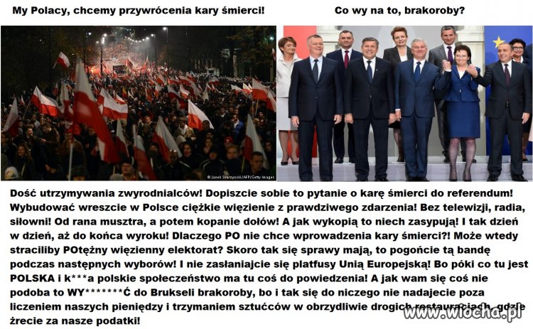 Dość tego pobłażania zwyrodnialcom!
