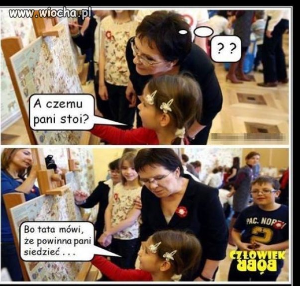 Dzieci zawsze mówią to co myślą.