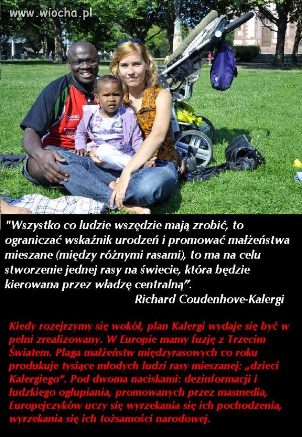 Plan Kalergi, i niech ktoś powie, że się nie