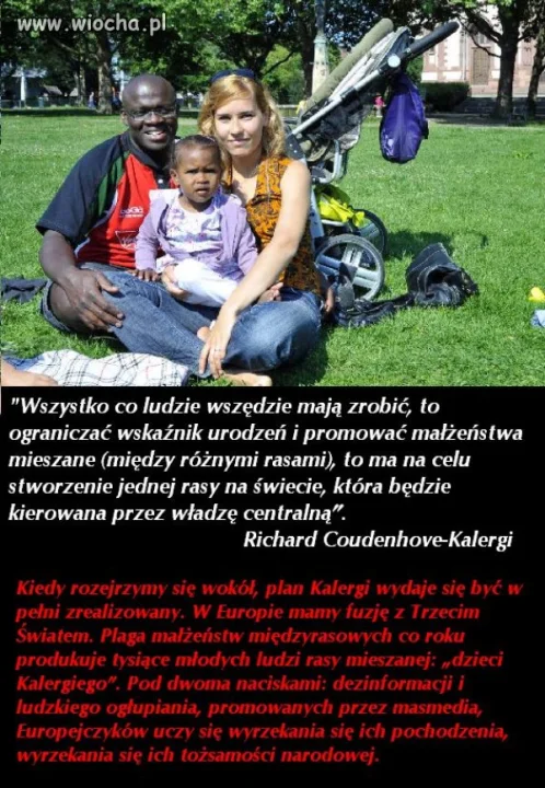 Plan Kalergi, i niech ktoś powie, że się nie
