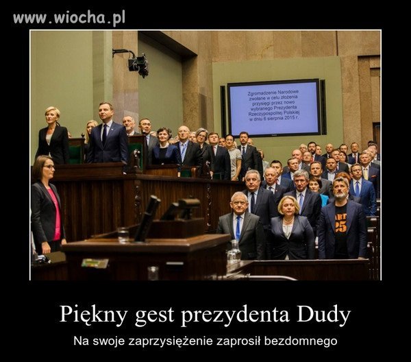 Piękny gest Prezydenta 