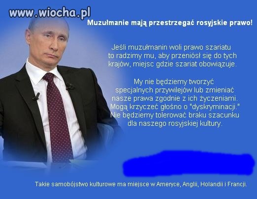 Ciekawe jaki Prezydent ma stosunek 