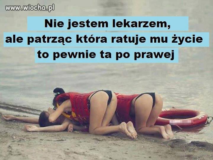 Która z nich to profesjonalna ratowniczka?