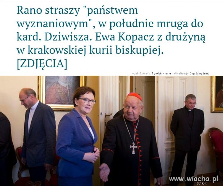 Hipokryzja poziom Platforma Obywatelska 