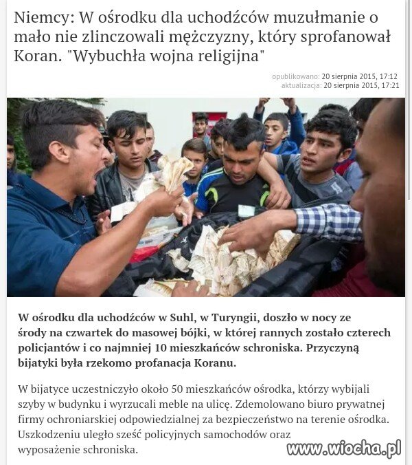 Strach pomyśleć co będzie...