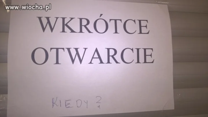 Wkrótce otwarcie...